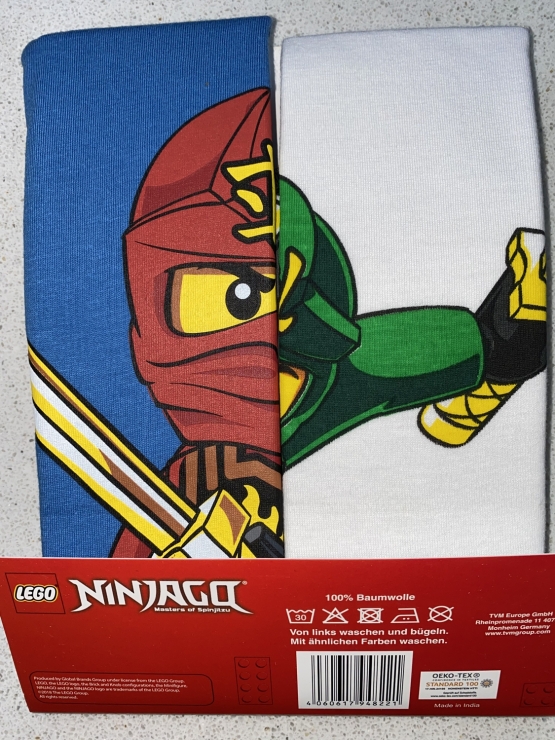 4 Lego Ninjago Unterhemden Set Jungen Gr. 122/128 Lego Wear original. Unterwäsche Kinder Bekleidungsset MEGAPACK