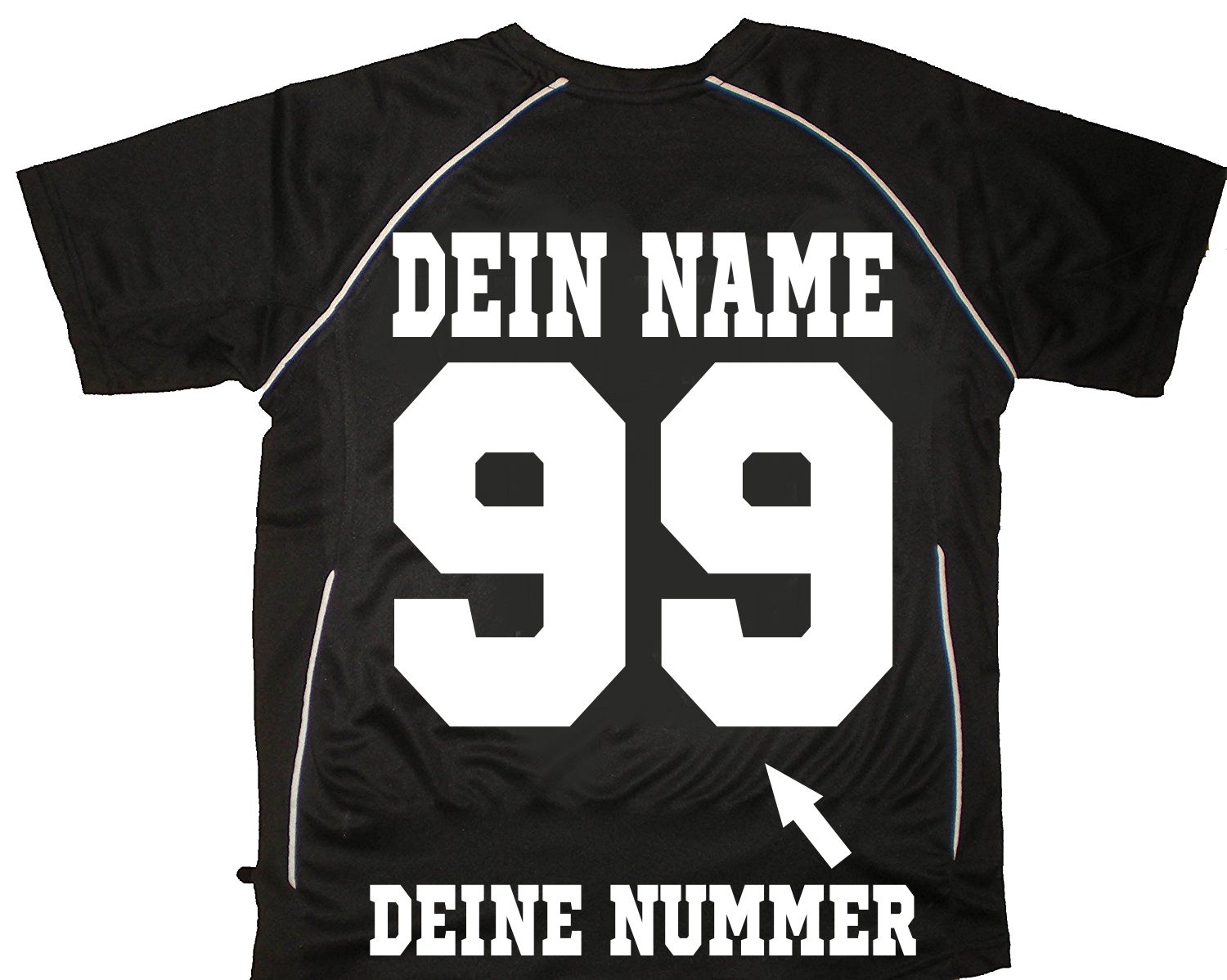 TRIKOTSET mit DEINEM NAMEN + NUMMER ! Fußball Evolution Kinder Fußball Trikot + Hose Kids 98104