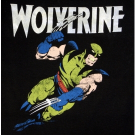 WOLVERINE T-SHIRT SUPERHELDEN MARVEL + DC COMICS