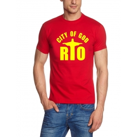 RIO CITY OF GOD T-SHIRT  T-Shirt S M L XL XXL
