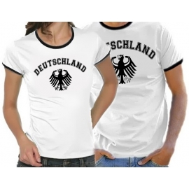 Deutschland Adler T-Shirt EM 2012 Damen oder Herren Ringer T-Shi