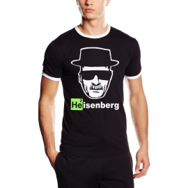 HEISENBERG HEAD LOGO RINGER T-Shirt div. Farben S M L XL 2XL