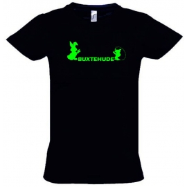Buxtehude - Hase und Igel ! Kinder und Erwachsene T-Shirt Gr. 116 128 140 152 164 cm Textildruck T-shirts bedrucken