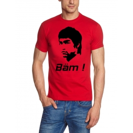 Bruce Lee 71 Bäm t-shirt rot  S M L XL XXL