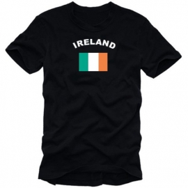 IRLAND t-shirt SCHWARZ S M L XL XXL XXXL