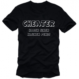Cheater haben einen kleinen Penis Counterstrike t-shirt S-XXXL