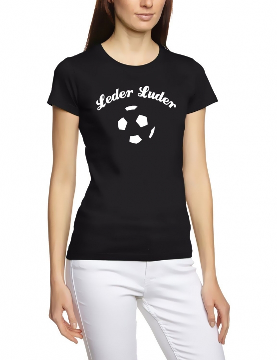 Leder Luder Damen t-shirt