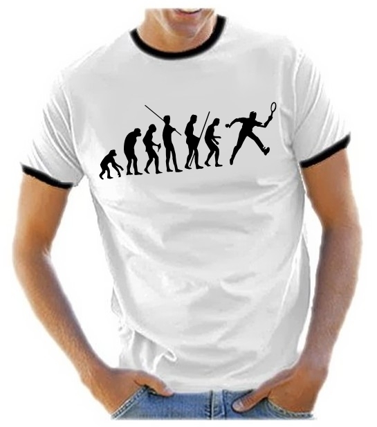 Tennis evolution T-Shirt Damen und Herren
