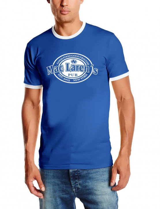 Mac Laren Irish Pub HIMYM Irland T-Shirt RINGER