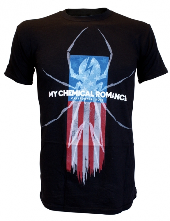 MY CHEMICAL ROMANZE T-SHIRT california 2019 S M L XL