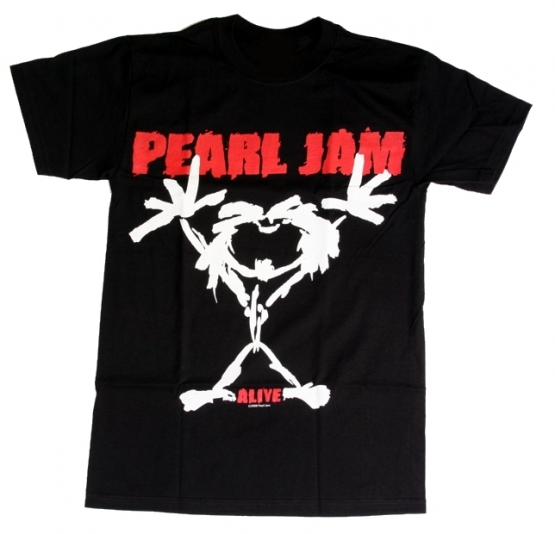 PEARL JAM - T-SHIRT STICKMAN - BANDSHIRT S M L XL