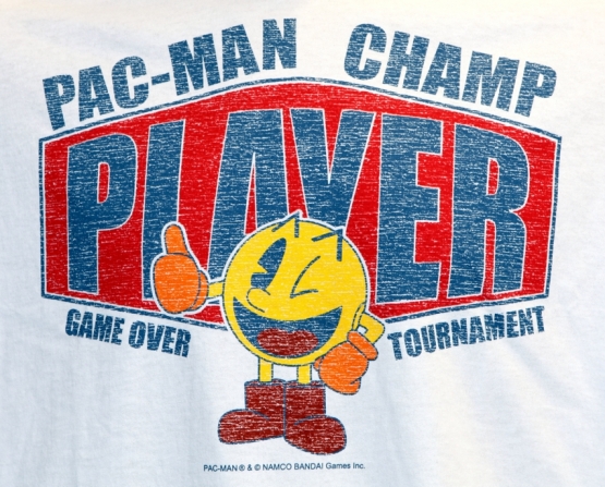 PACMAN -  Arcade - Level 256 T-SHIRT WEISS S M L XL XXL