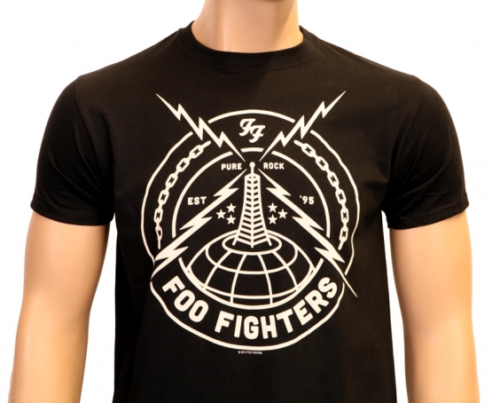 THE FOO FIGHTERS, BLACK STRIKE pure rock T-SHIRT