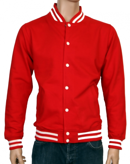 COLLEGE JACKE in black, red, blue, grey, navy Size  XS S M L XL