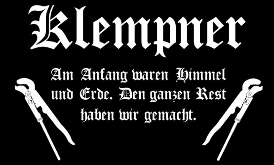 KLEMPNER T-Shirt S M L XL 2XL 3XL 4XL 5XL