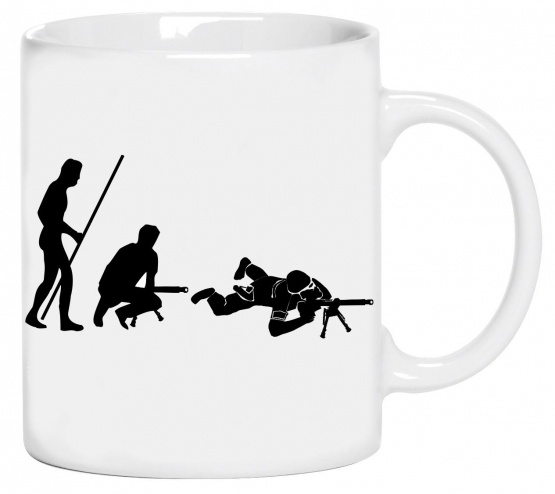 Evolution Sniper Kaffeebecher Scharfschütze Airsoft Bundeswehr A