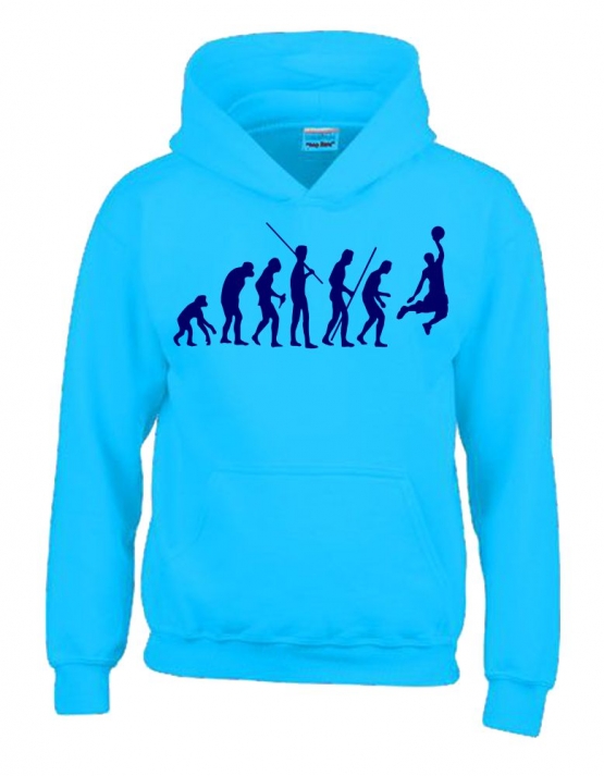 BASKETBALL Evolution Kinder Sweatshirt mit Kapuze HOODIE Kids Gr