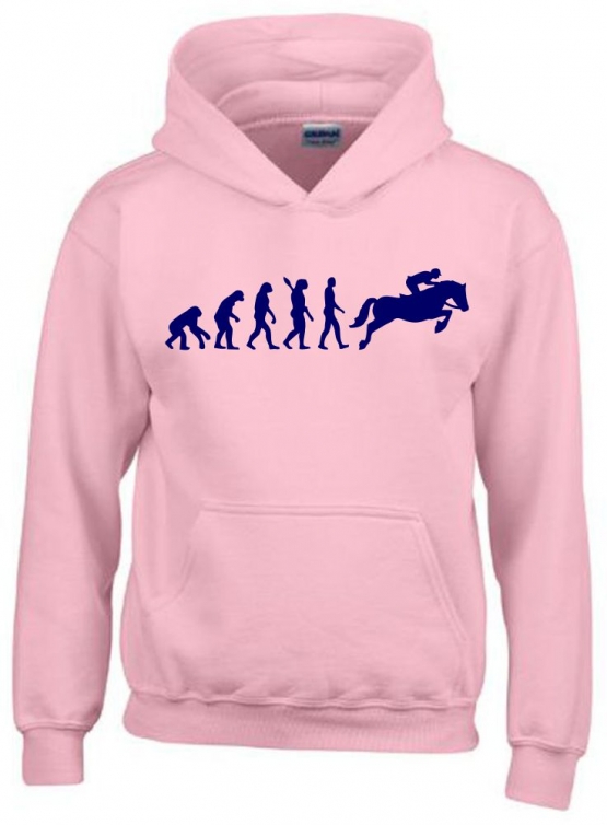 REITEN Evolution Kinder Sweatshirt mit Kapuze HOODIE Kids Gr.128 - 164 cm Voltegieren, Springreiten, Reitunterricht, Reiturnier