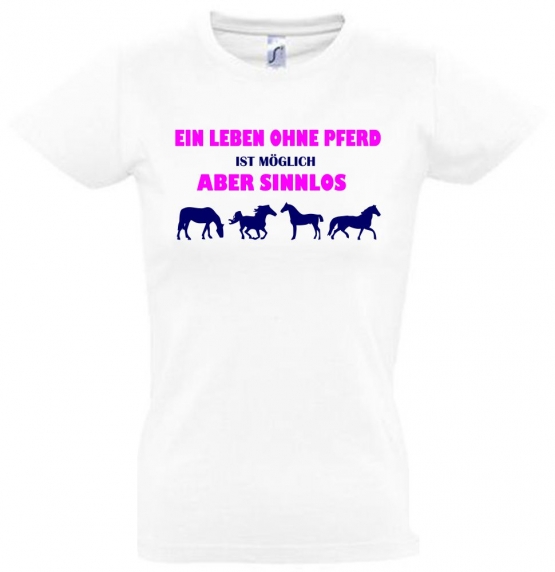 ponys reiterhof reiten sprüche t-shirts bedrucken - Coole-Fun-T-Shirts