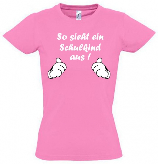 So sieht ein Schulkind aus ! T-SHIRT Kids Gr.116 128 140 152 cm Einschulung, erster Schultag, 1. Klasse, Kindergartenabschied Pullover