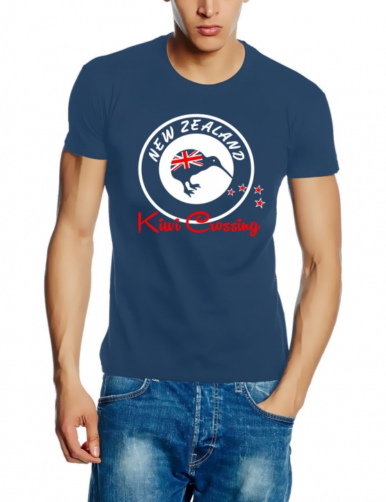 NEW ZEALAND NEU Kiwi Crossing Kapuzensweater NEUSEELAND Blau Schwarz Navy S M L XL XXL 3XL 4XL 5XL