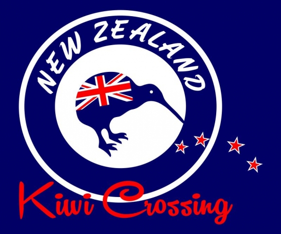 NEW ZEALAND NEU Kiwi Crossing Kapuzensweater NEUSEELAND Blau Schwarz Navy S M L XL XXL 3XL 4XL 5XL