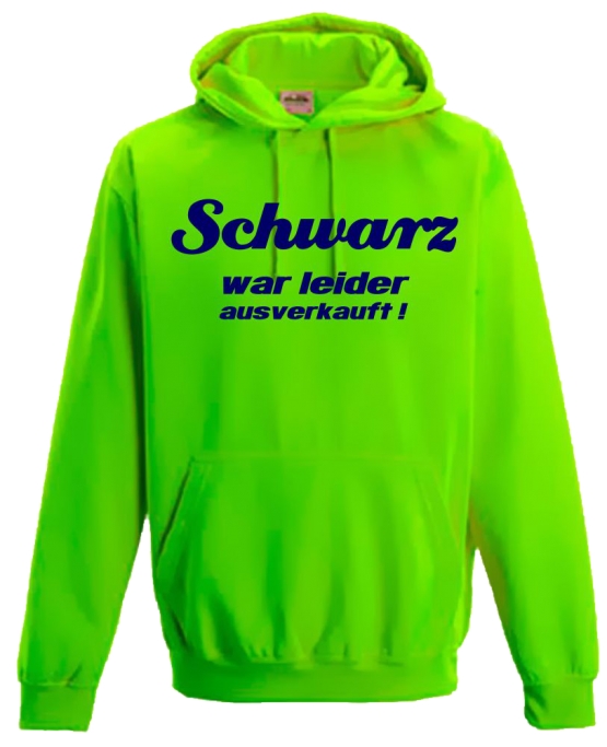 Schwarz war leider ausverkauft ! NEON KINDER SPORT HOODIES  Sweatshirt mit Kapuze- Neongelb, Neongrün, Neonpink, Neonorange Kinder Funktionsshirts Trikot für alle Sportarten 3 bis 14 Jahre