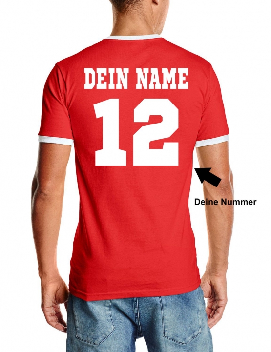 WM 2018 POLSKA Adler T-SHIRT mit Deinem NAMEN + NUMMER ! POLEN Fußball Trikot Ringer weiß S M L XL XXL