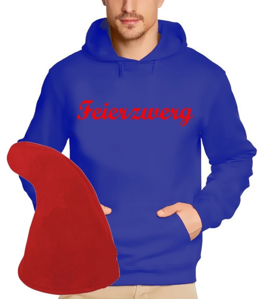ZWERGEN  Kostüm Partyzwerg Giftzwerg Flirtzwerg vers. zur Auswahl Hoodie Gruppenkostüm Gr.S M L XL XXL 3XL 4XL 5XL