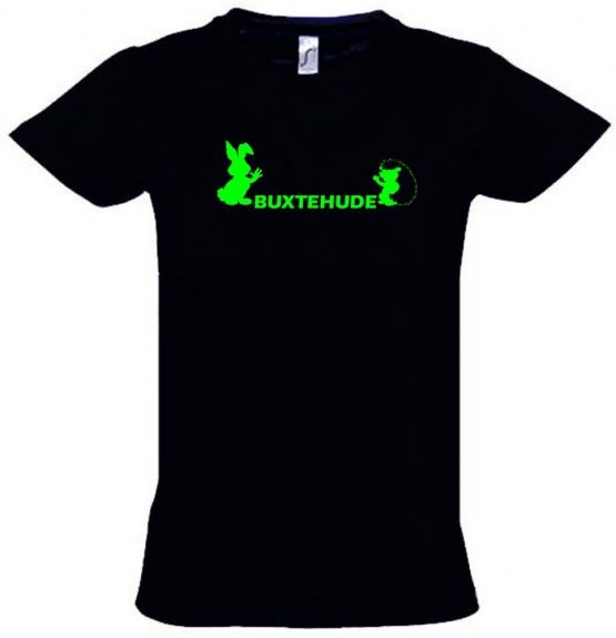 Buxtehude - Hase und Igel ! Kinder und Erwachsene T-Shirt Gr. 116 128 140 152 164 cm Textildruck T-shirts bedrucken