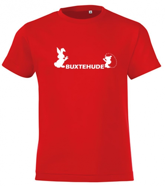 Buxtehude - Hase und Igel ! Kinder und Erwachsene T-Shirt Gr. 116 128 140 152 164 cm Textildruck T-shirts bedrucken