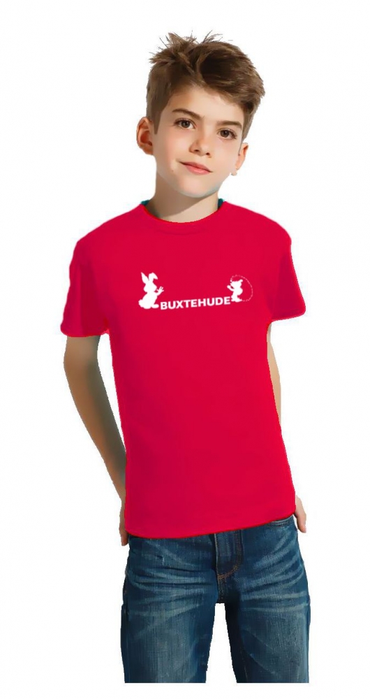 Buxtehude - Hase und Igel ! Kinder und Erwachsene T-Shirt Gr. 116 128 140 152 164 cm Textildruck T-shirts bedrucken