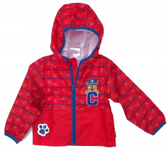 Paw Patrol Windjacke Jungen Jacke Rot oder blau 98 104 110 116 3 4 5 6 Jahre Kinderjacke SE1173 Marschal blau und Chase rot