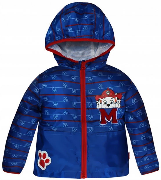 Paw Patrol Windjacke Jungen Jacke Rot oder blau 98 104 110 116 3 4 5 6 Jahre Kinderjacke SE1173 Marschal blau und Chase rot