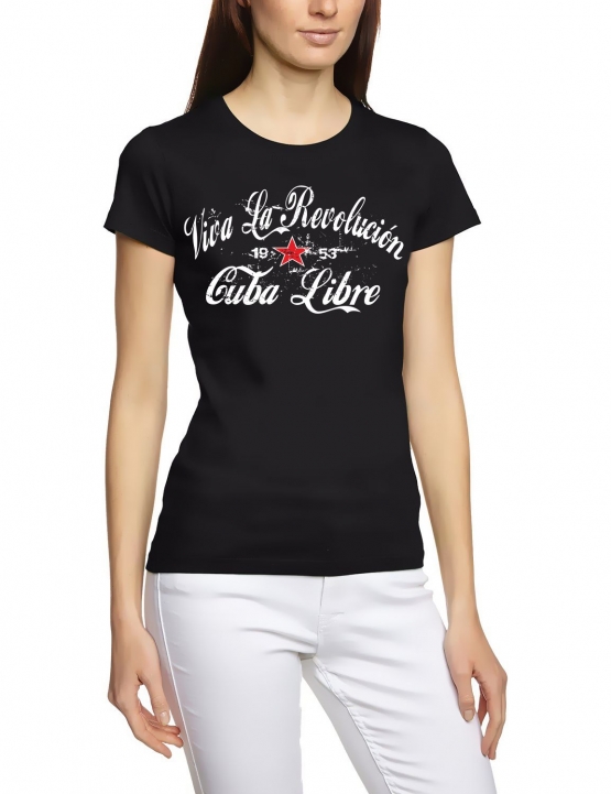 Viva La Revolution GIRLY T-SHIRT KUBA