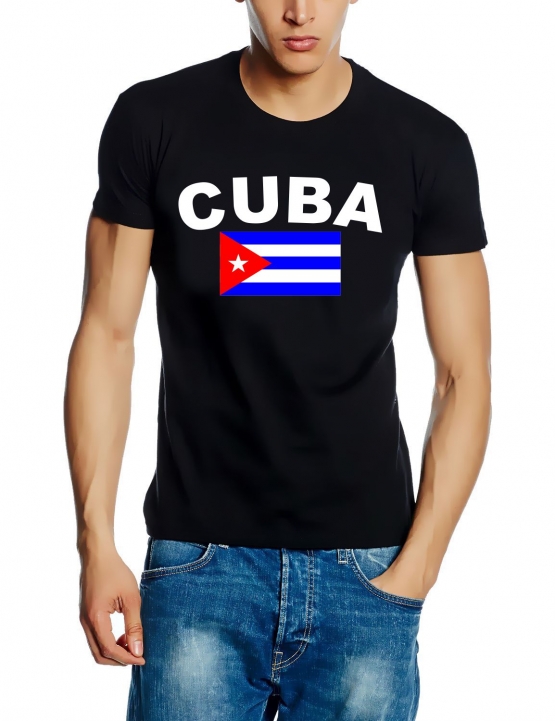 CUBA FLAGGE KUBA T-SHIRT