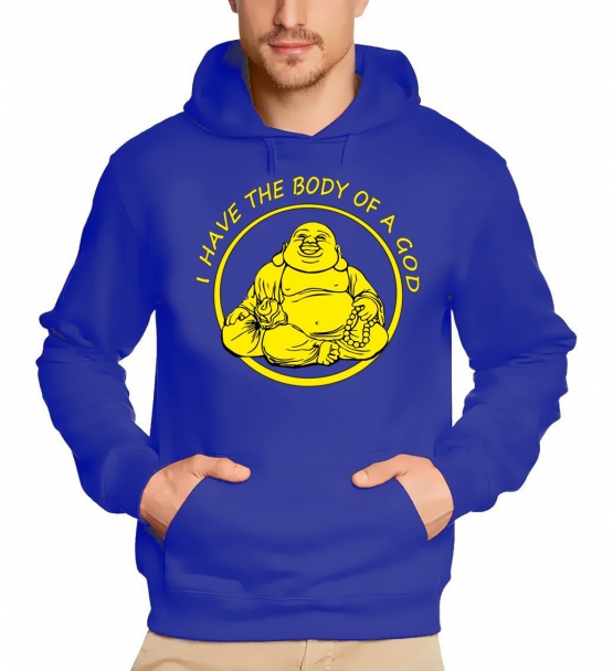 I have the Body of a god Kapuzen Sweatshirt Buddha