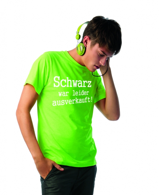 Schwarz war leider ausverkauft ! NEON T-SHIRT HERREN