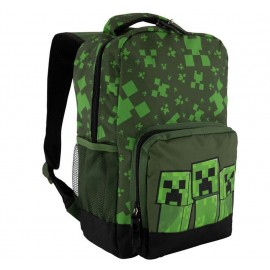 MINECRAFT Rucksack Tasche Kinder + Jugendliche Grün MNCT-296 Back Pack