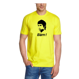 BÄM t-shirt BRUCE LEE Bäm in your face BRUCE LEE t-shirt