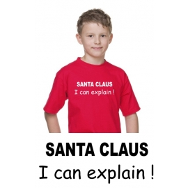 SANTA CLAUS - I can explain - Kinder T-Shirt WEIHNACHTEN