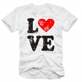 LOVE T-SHIRT VALENTINSTAG T-SHIRT