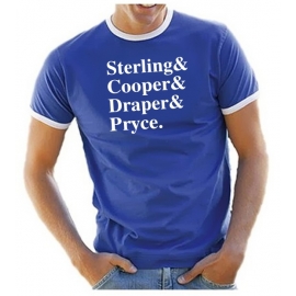 Sterling Cooper Draper Pryce RINGER TSHIRT