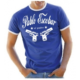 PABLO ESCOBAR EL PADRE RINGER T-SHIRT