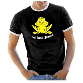 Sei kein Frosch - RINGER T-SHIRT