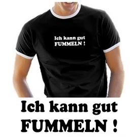 Ich kann gut fummeln - Fußball T-shirt