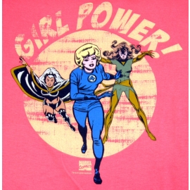 GIRLPOWER T-SHIRT MARVEL COMICS S M L