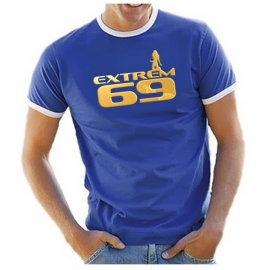 extreme 69 T-SHIRT RINGER DRUCK IN GOLD !!