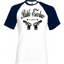 PABLO ESCOBAR el padre t-shirt baseball