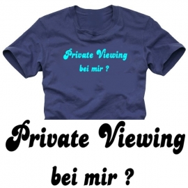 Private Viewing bei mir ? Fußball T-Shirt navy S M L XL XXL XXXL
